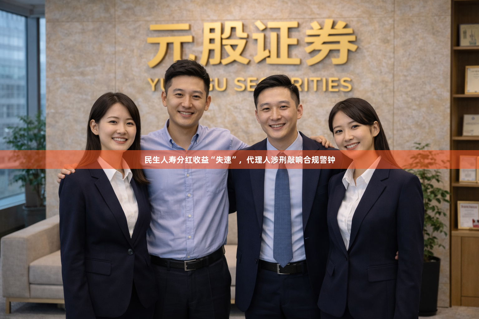 民生人寿分红收益“失速”，代理人涉刑敲响合规警钟